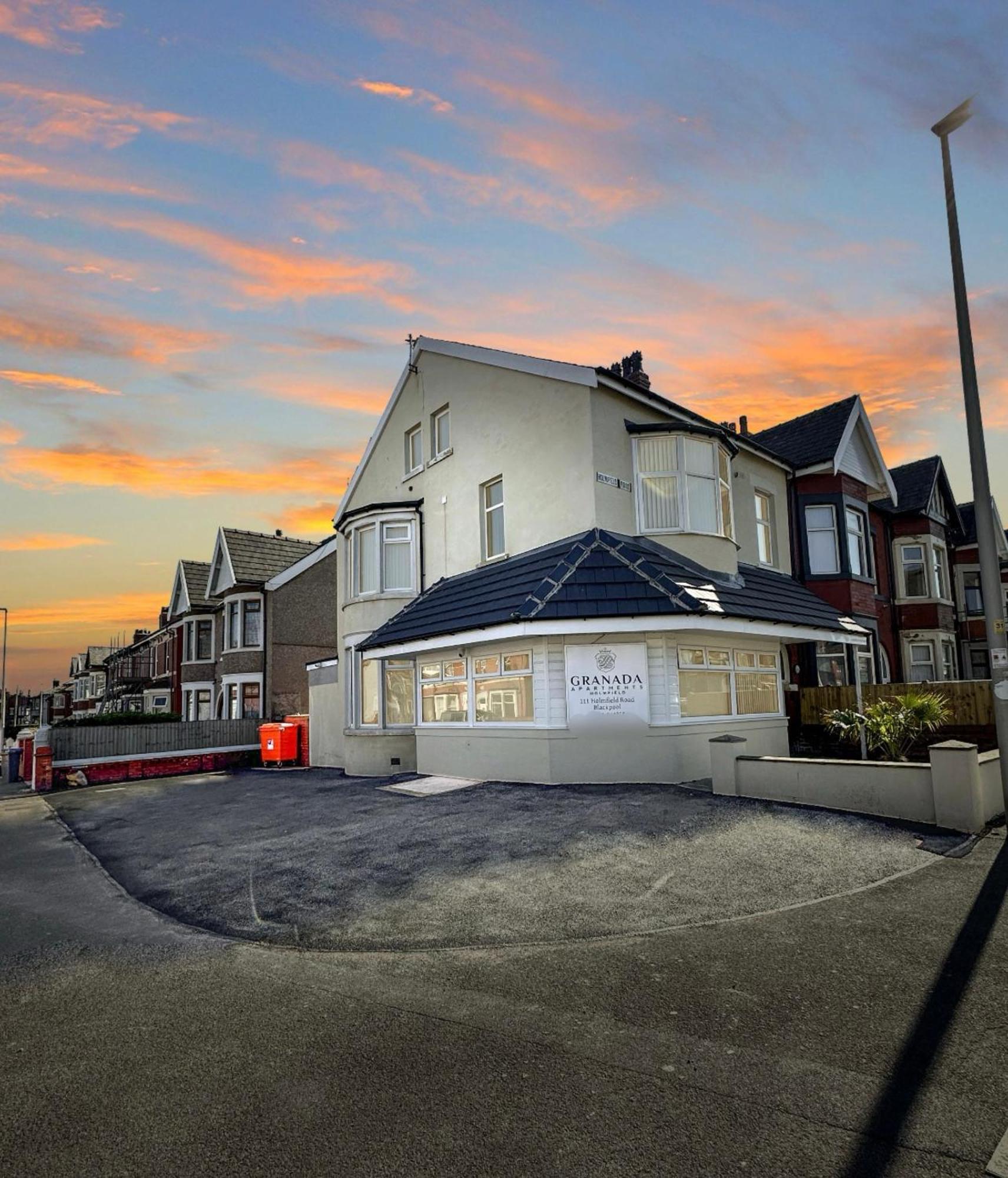 Granada Apartments Holmfield Rd Blackpool Extérieur photo