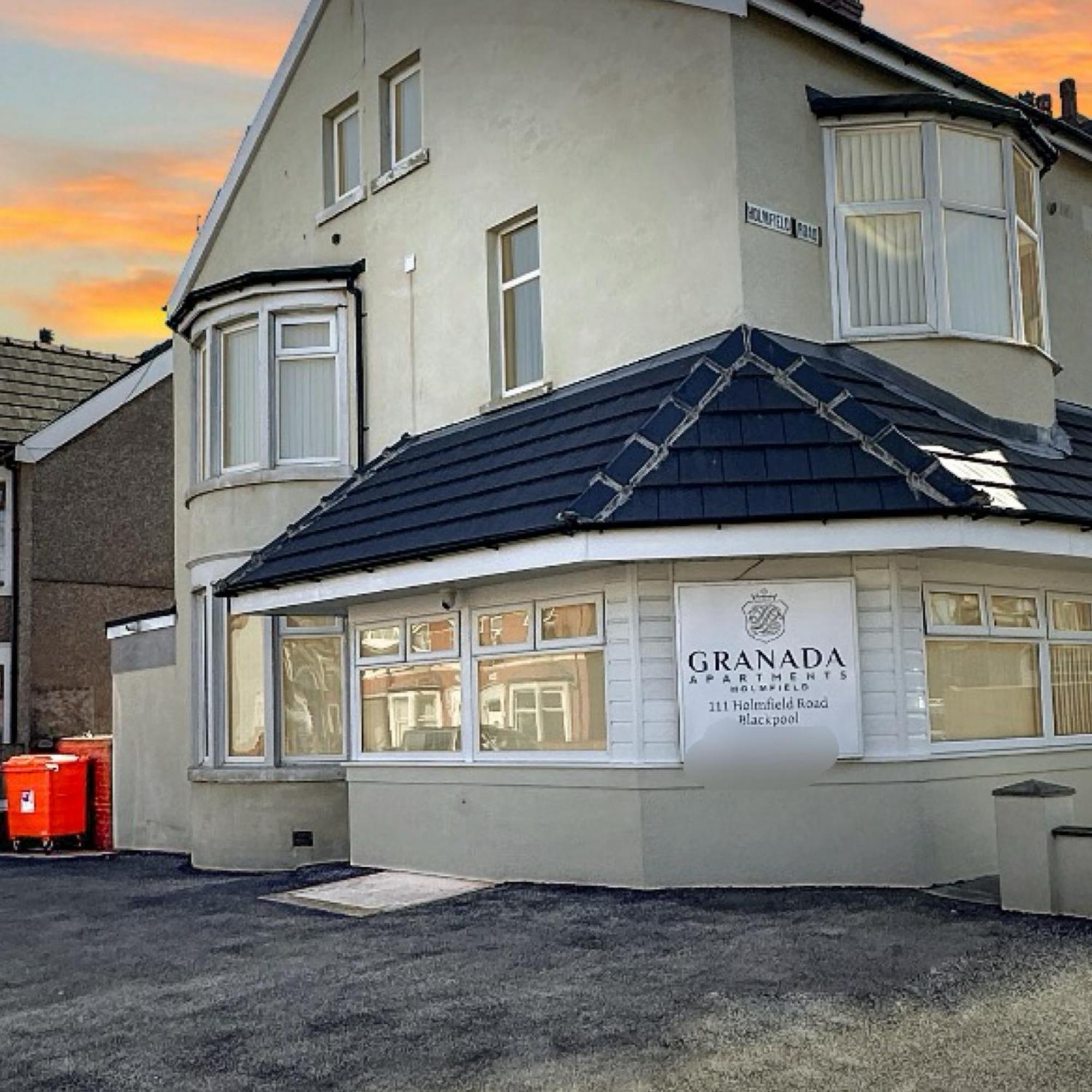 Granada Apartments Holmfield Rd Blackpool Extérieur photo