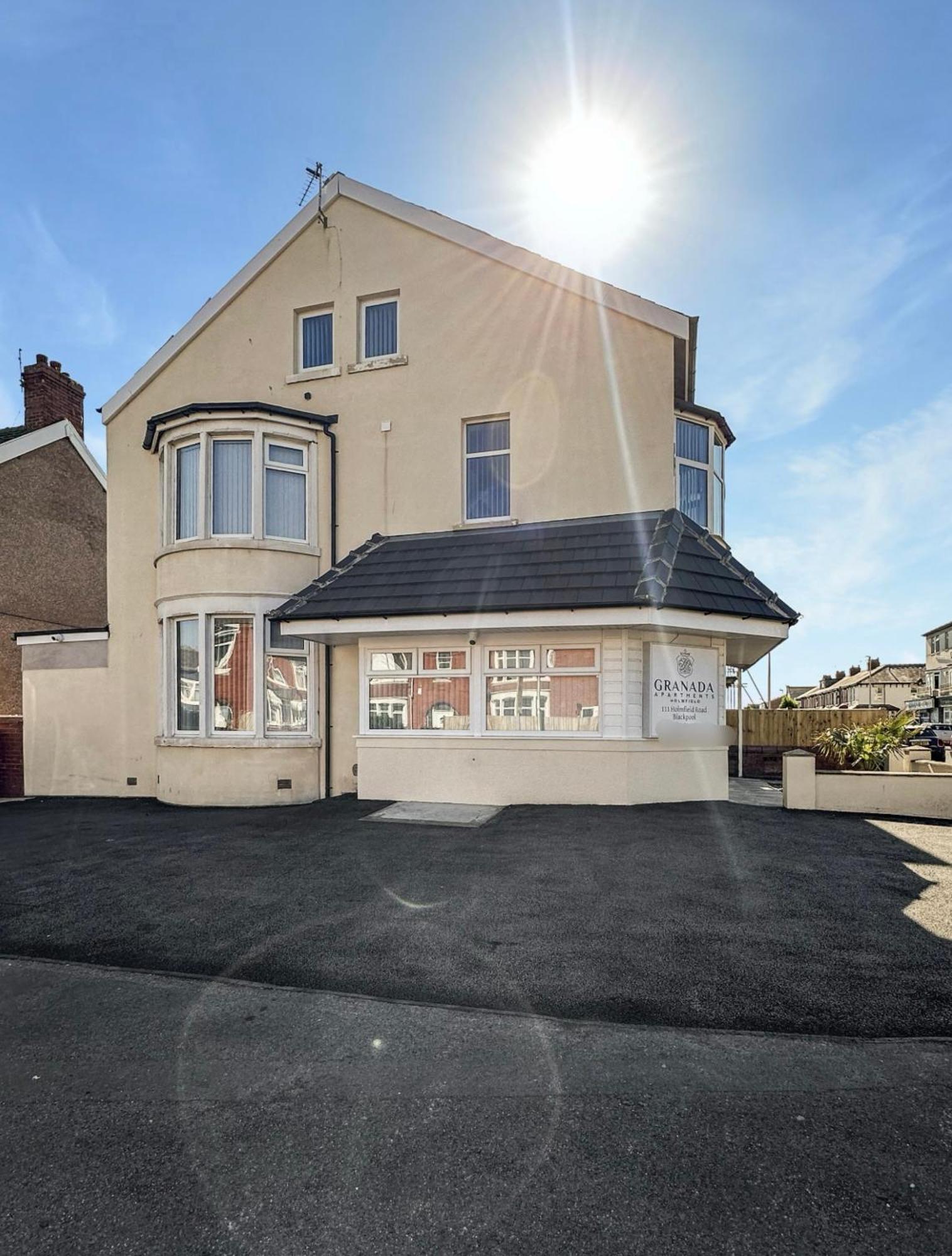 Granada Apartments Holmfield Rd Blackpool Extérieur photo